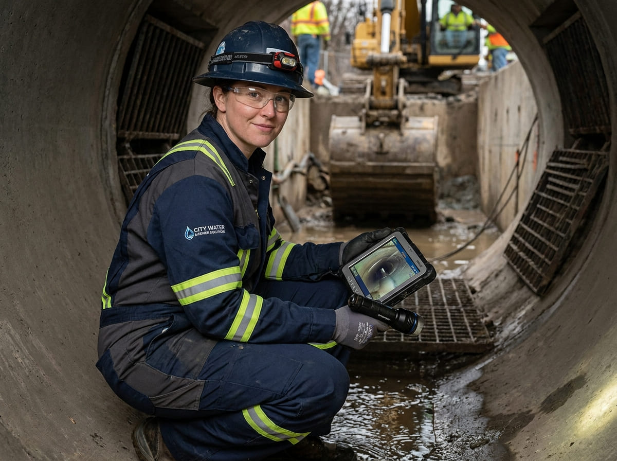 Sewer Line Inspection & Replacement in Hearne